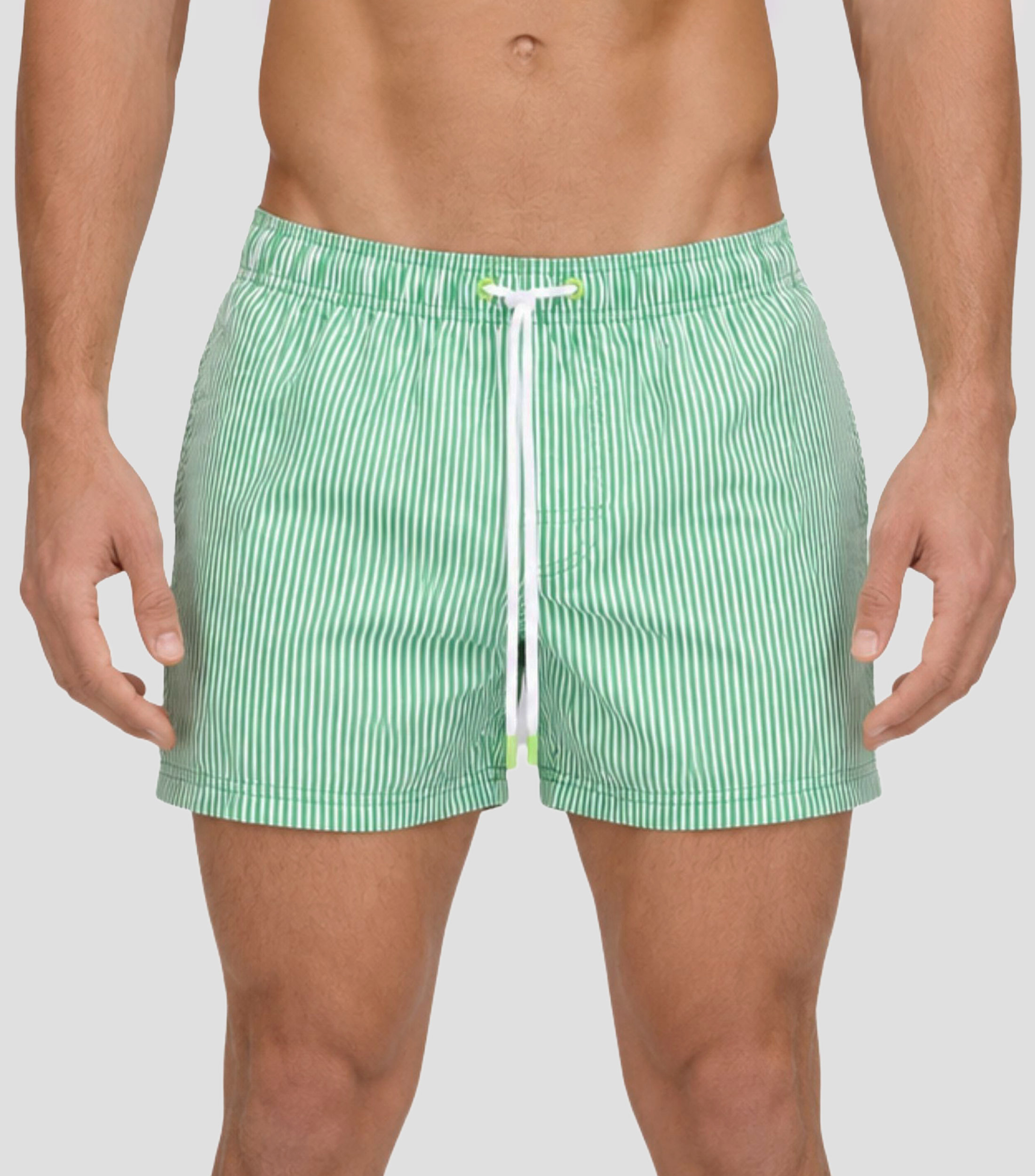 Traje de baño a rayas Hombre